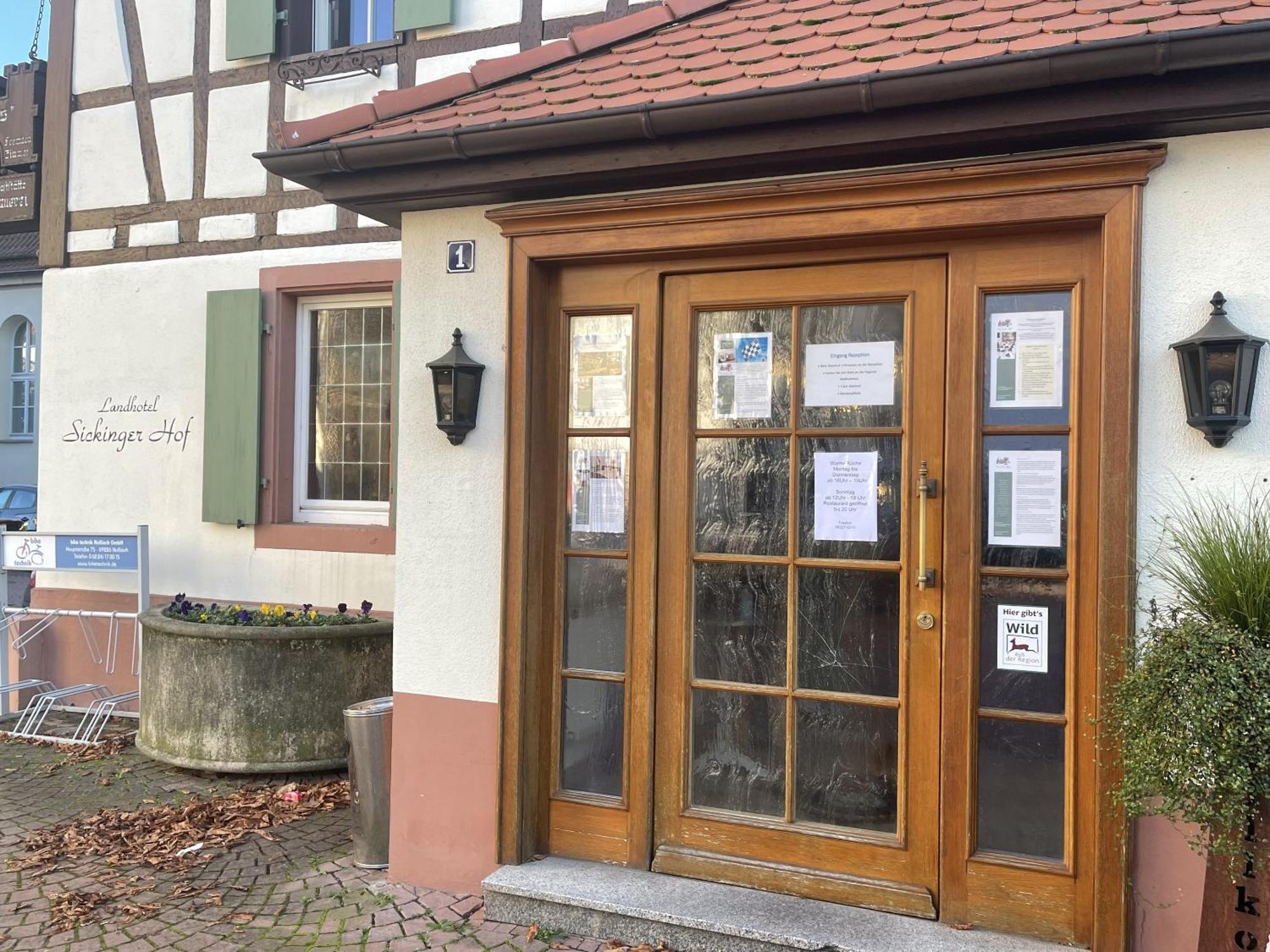 Landhotel Sickinger Hof Walldorf (Baden-Wurttemberg) Exterior foto
